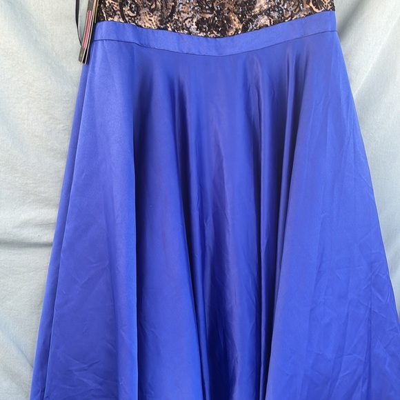 NWT Long Sequin Bodice A-line Dress by Juliet XXL - Picture 4 of 12